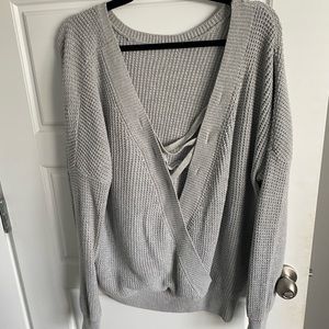 Gray Sweater Large